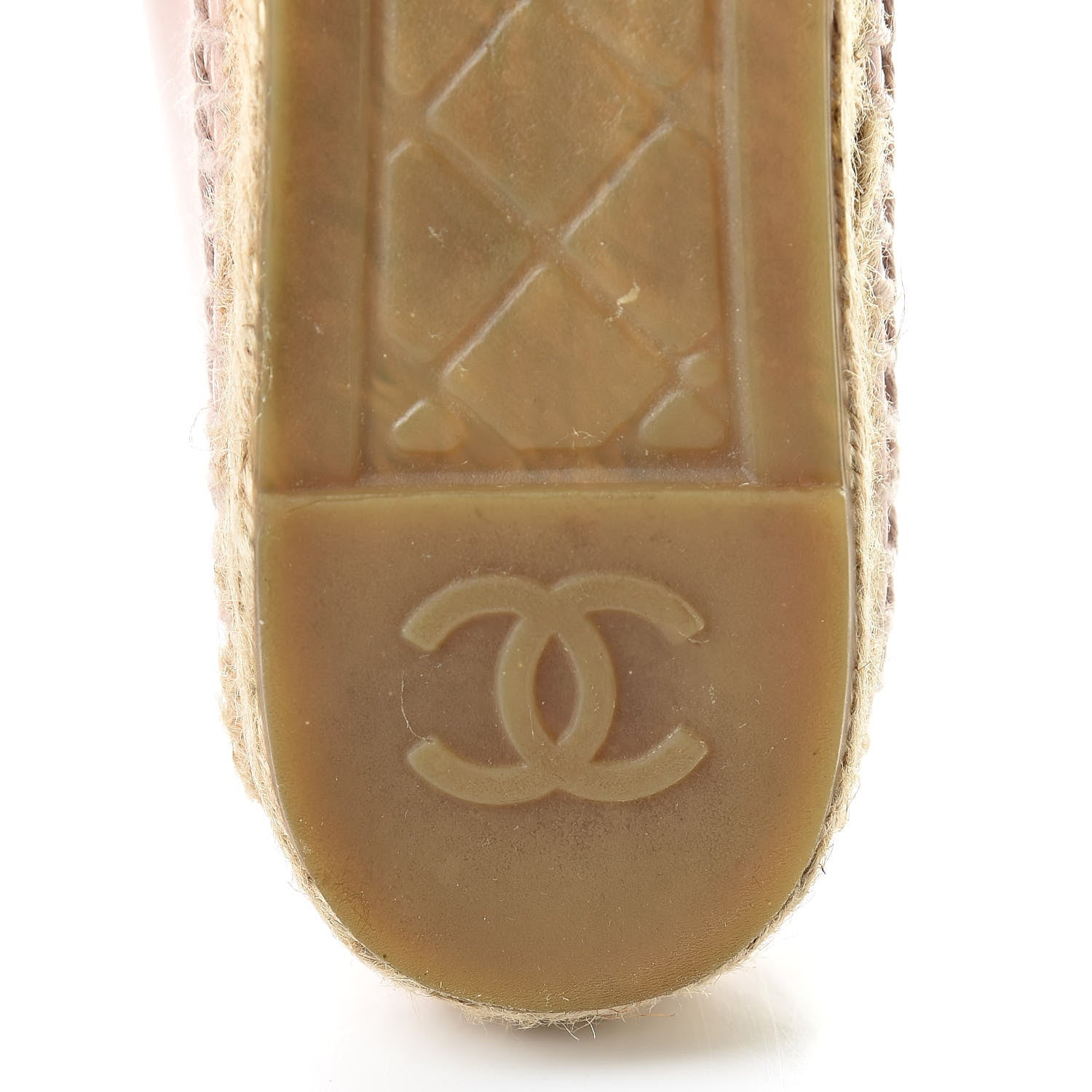 Chanel Patent CC Espadrilles 38 Pink 10 of 14