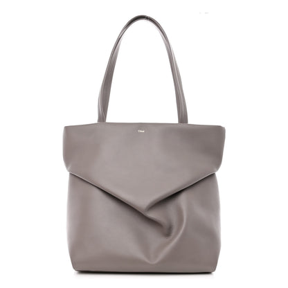 Chloe Calfskin Judy East West Tote Cashmere Grey 1 of 12