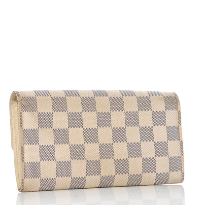 Louis Vuitton Damier Azur Sarah Wallet 3 of 17