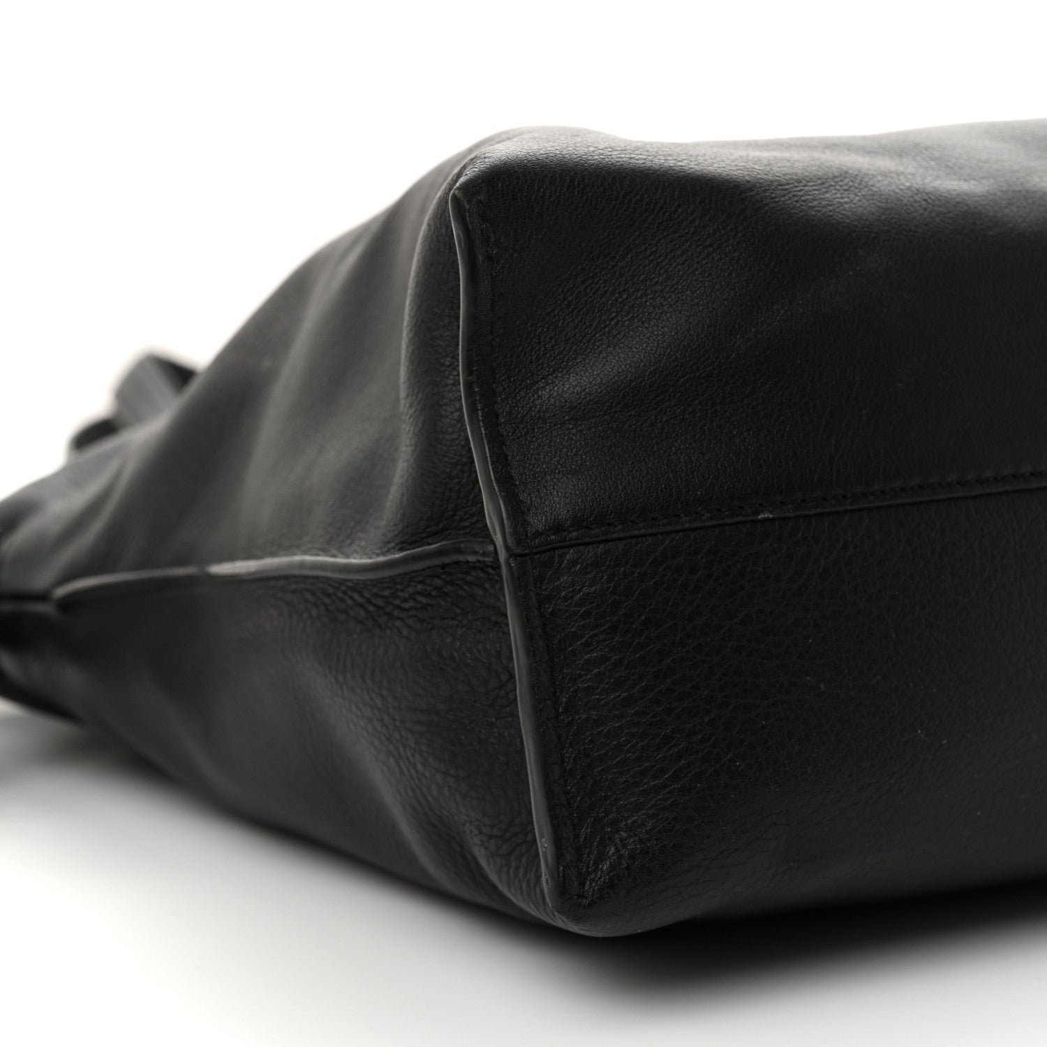 Loewe Calfskin Flamenco Knot XL Shoulder Bag Black 8 of 14