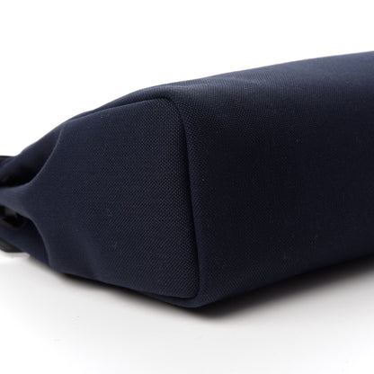 Hermes Military Toile Vache Hunter Herbag Zip PM 31 Black Bleu Indigo 6 of 9