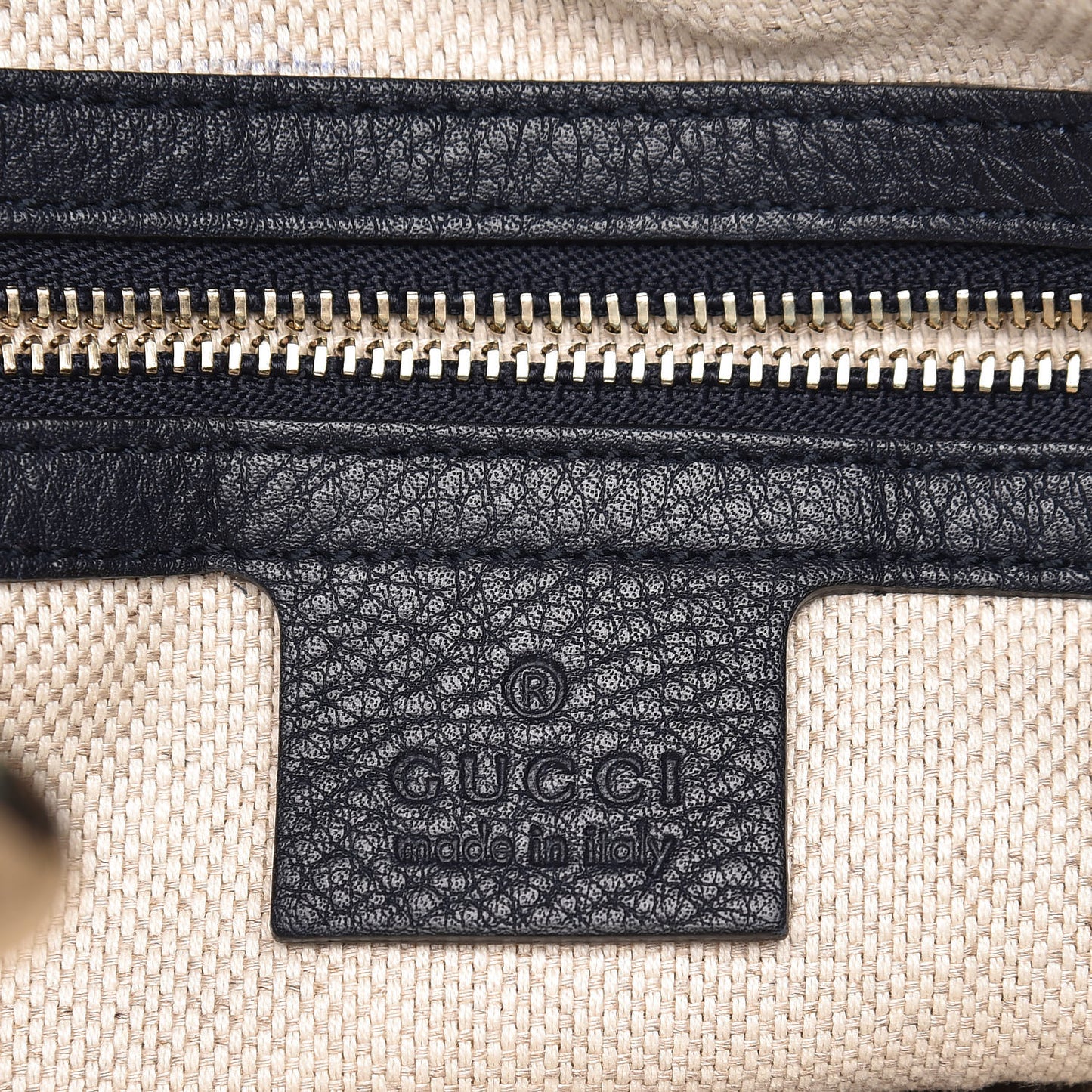 Pebbled Calfskin Medium Soho Shoulder Bag Blue