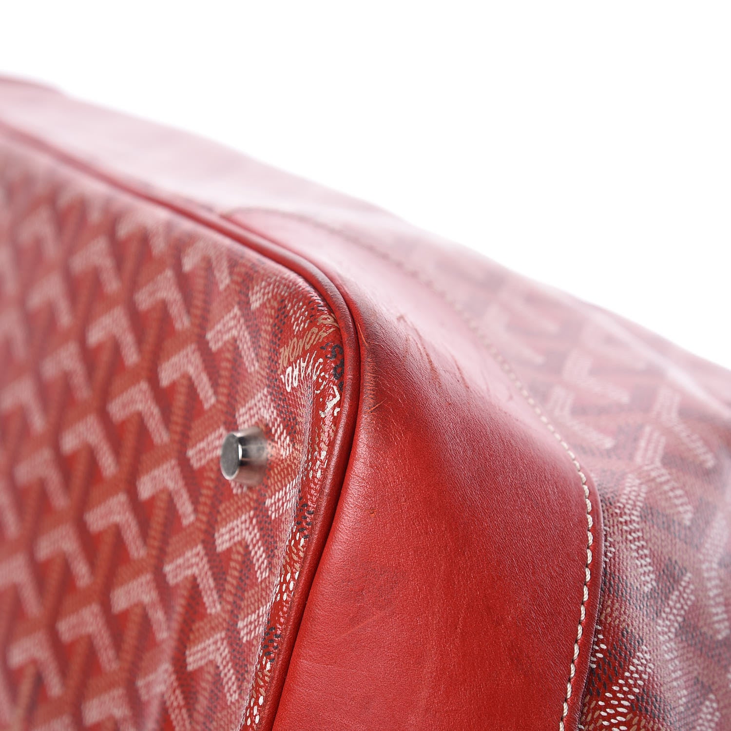 Goyard Goyardine Beluga MM Red 17 of 17