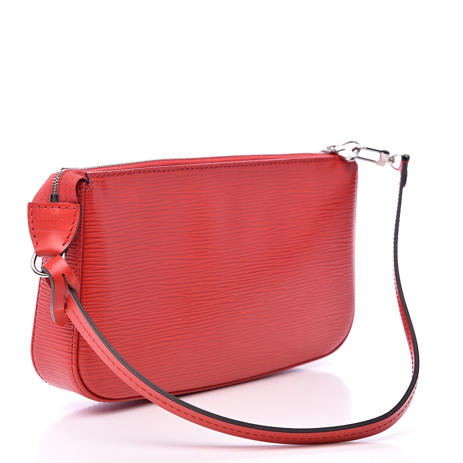 Louis Vuitton Epi Pochette Accessories NM Coquelicot 3 of 9