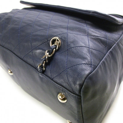 Chanel Lambskin Medium Camera Case Blue 5 of 12