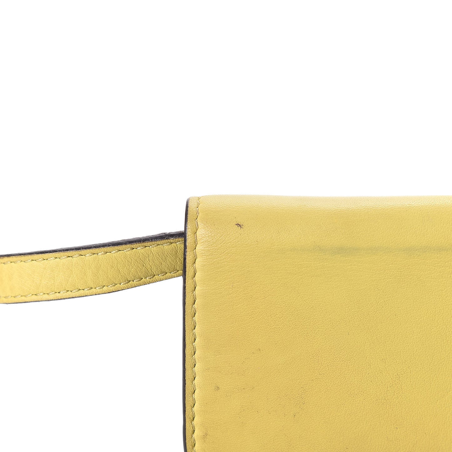 Moon Calfskin Icon Wallet Mimosa Flower
