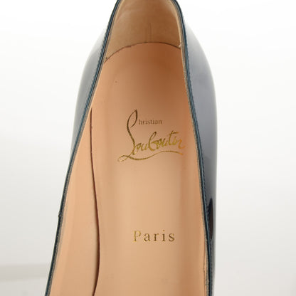 Christian Louboutin Metallic Patent Bianca 140 Pumps Peacock 7 of 7