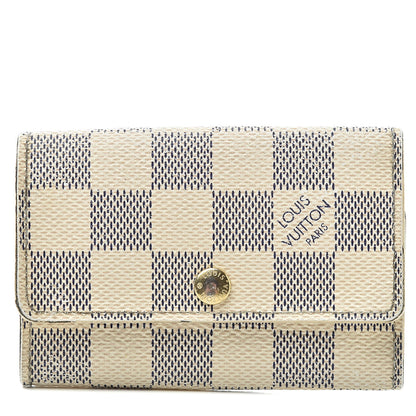 Louis Vuitton Damier Azur Multicles 6 Key Holder 1 of 15