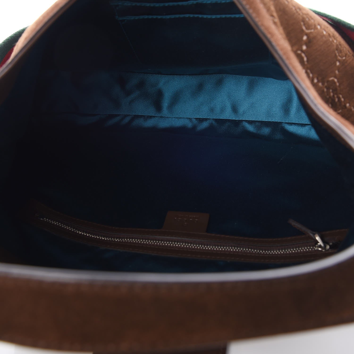 Gucci Velvet GG Monogram Web Medium Dionysus Hobo Brown 5 of 7