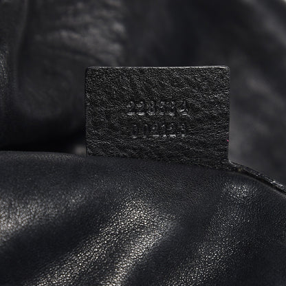Gucci Python Icon Bit Shoulder Bag Black 8 of 10