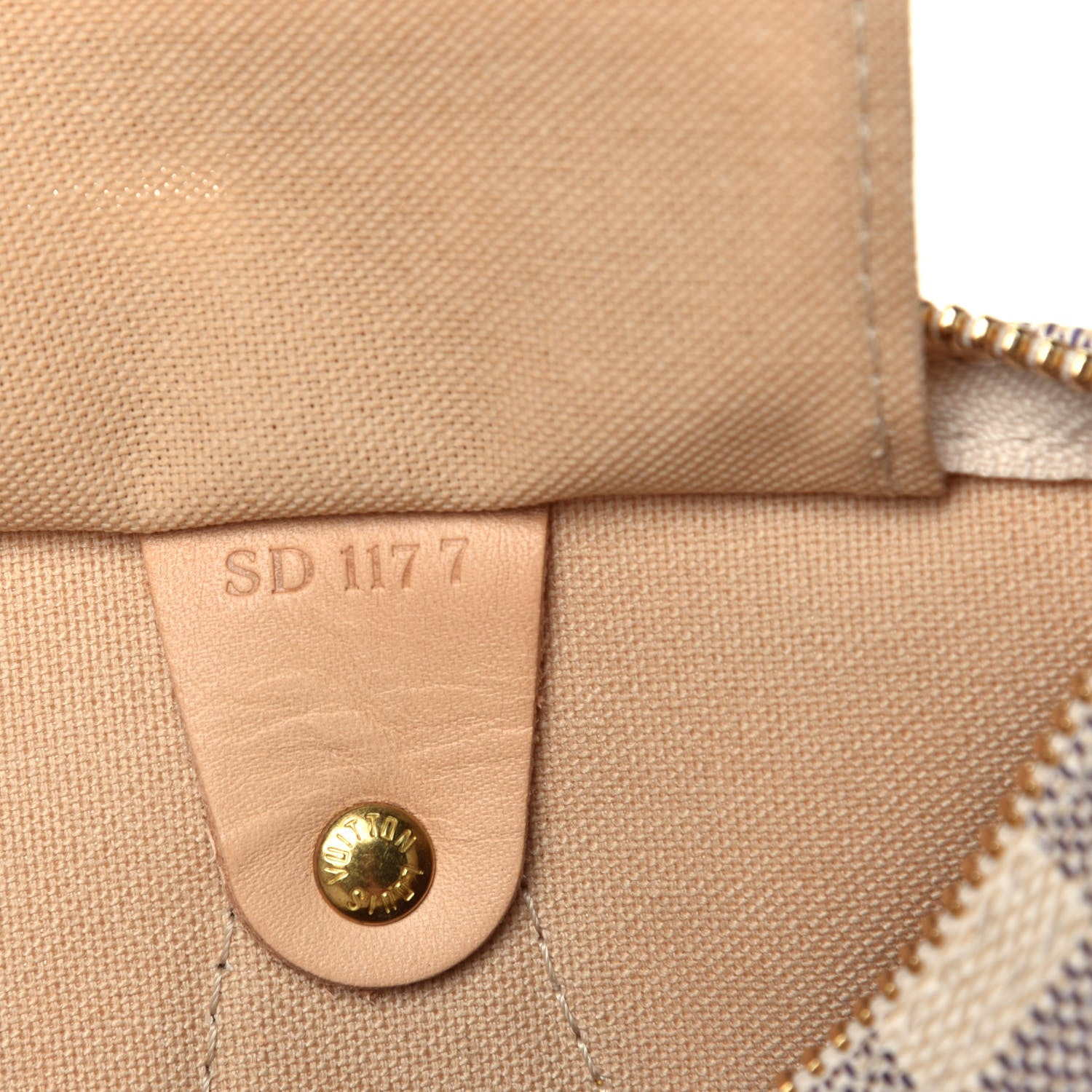 Louis Vuitton Damier Azur Speedy 25 6 of 9