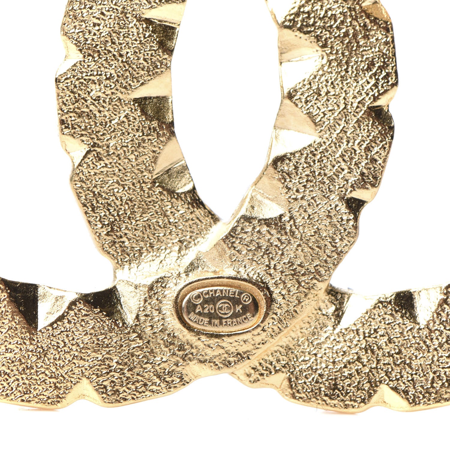 Chanel Pearl Crystal CC Brooch Black Gold 3 of 4