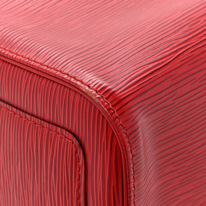 Louis Vuitton Epi Speedy 30 Castillan Red 11 of 13