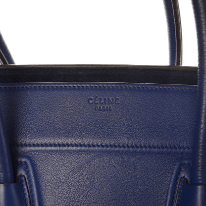 Celine Supple Calfskin Medium Phantom Luggage Indigo 22 of 25