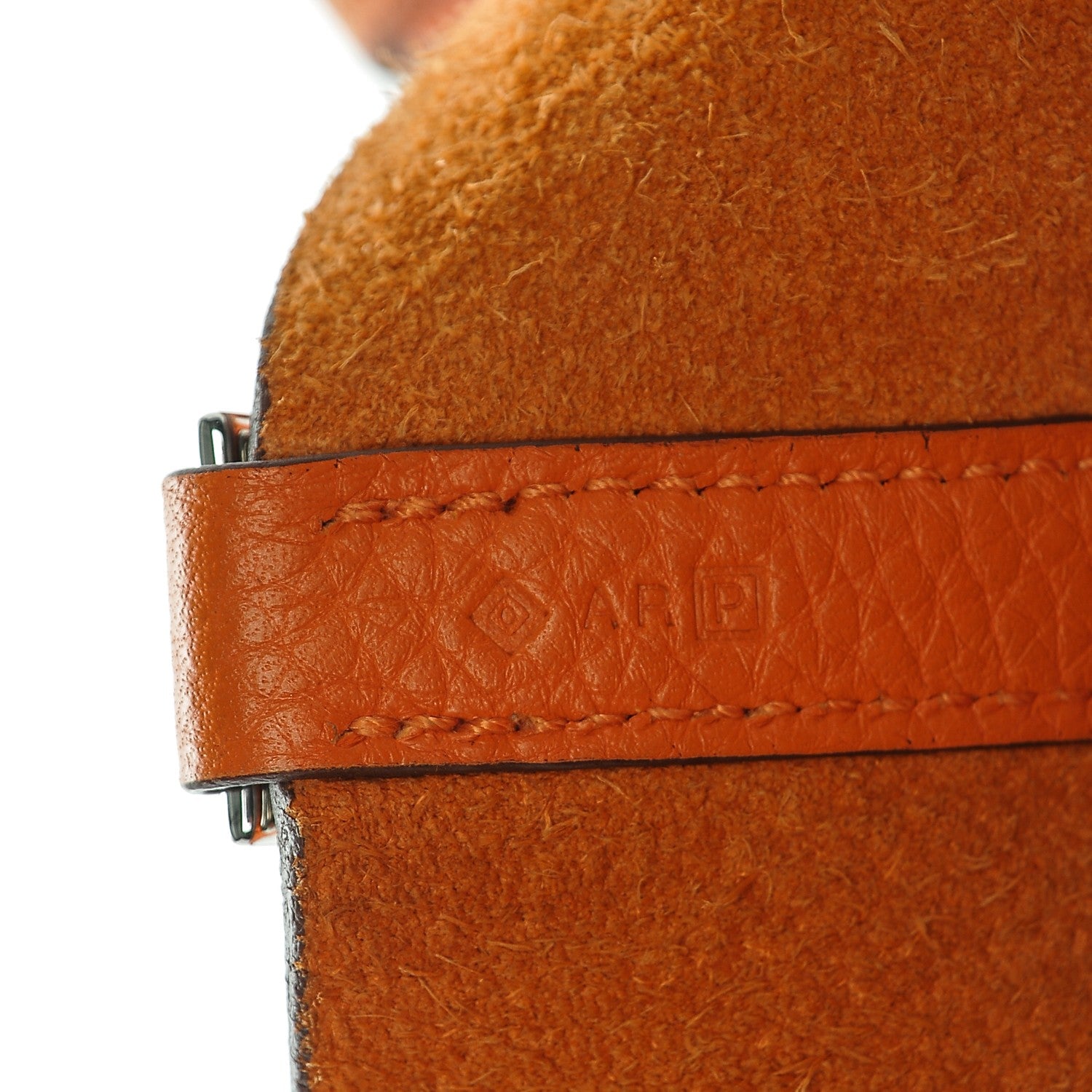 Hermes Taurillon Clemence Picotin Lock 22 MM Orange 7 of 7