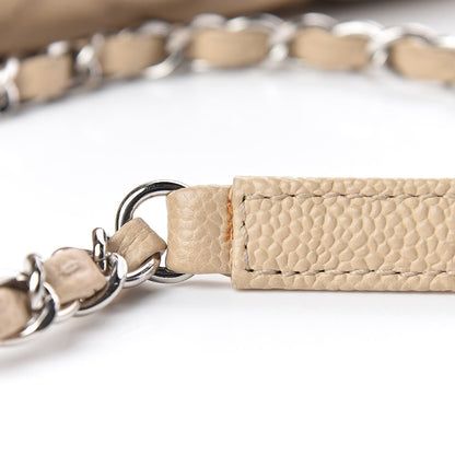 Chanel Caviar Quilted Jumbo Easy Flap Beige 9 of 16