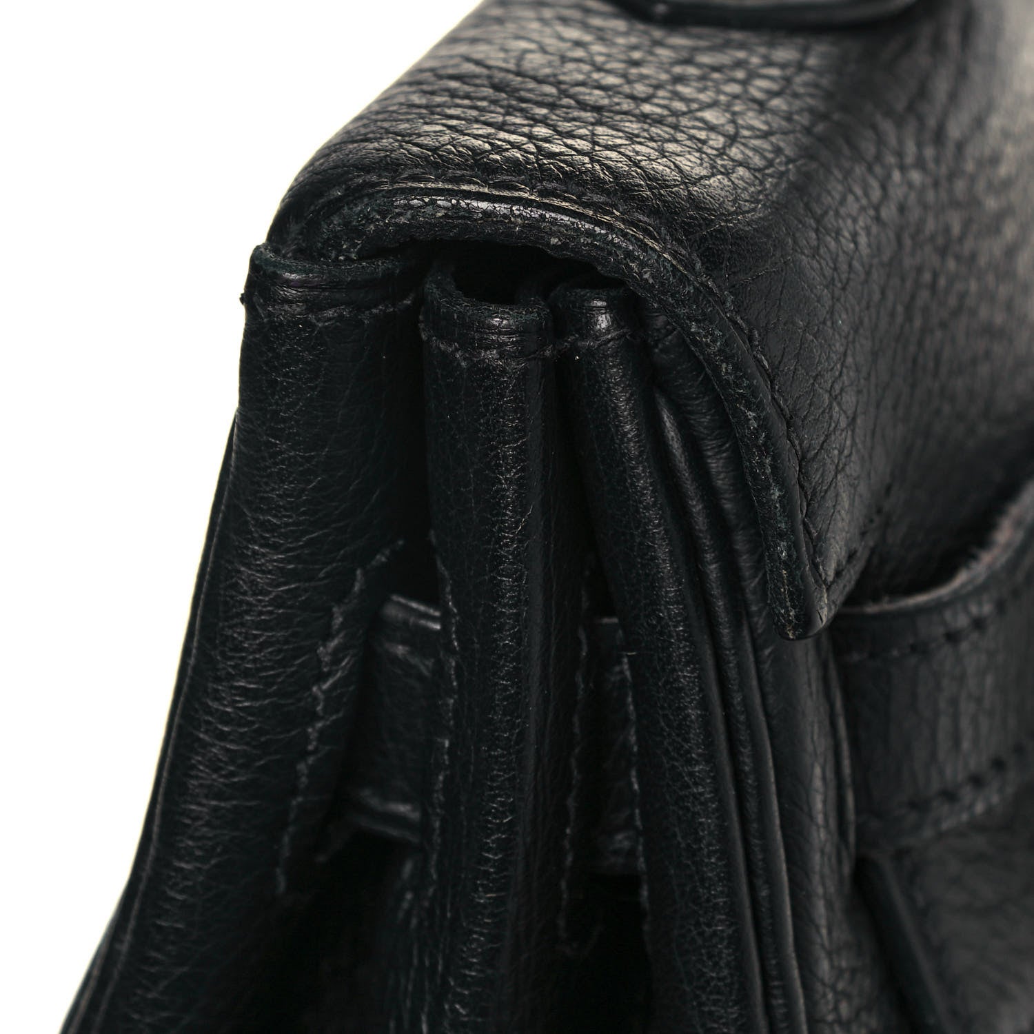 Hermes Taurillon Clemence Kelly Retourne 35 Black 17 of 19