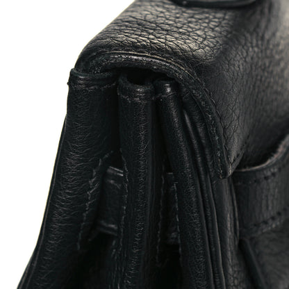 Hermes Taurillon Clemence Kelly Retourne 35 Black 17 of 19