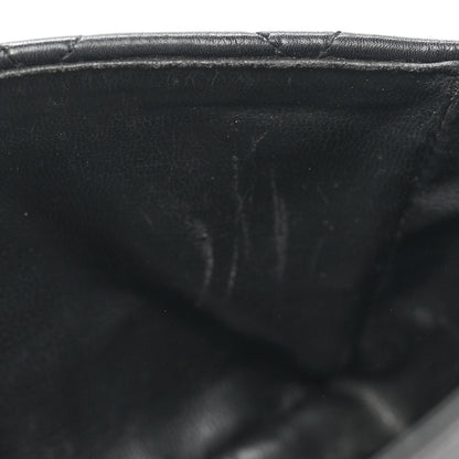 Chanel Lambskin Quilted Flap Waist Belt Bag 75 30 Black 12 of 19