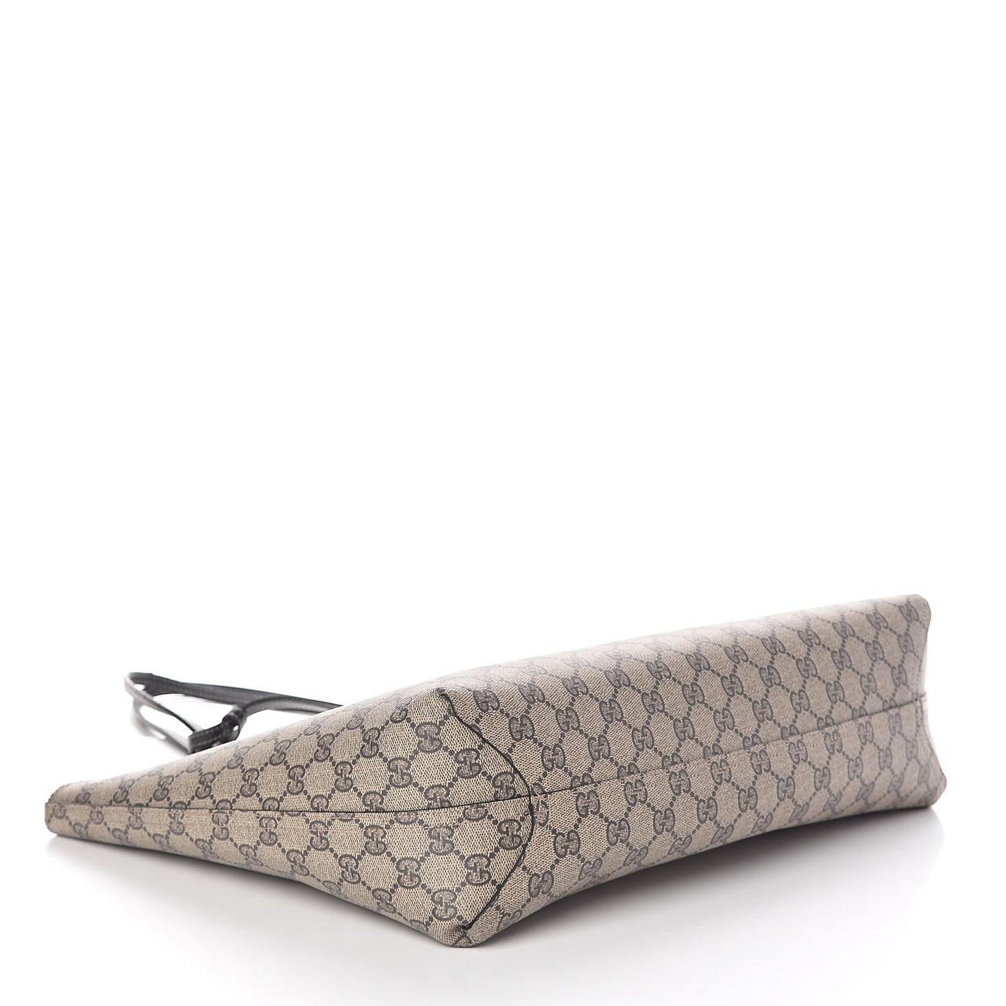 Calfskin GG Supreme Monogram Medium Reversible Tote Black