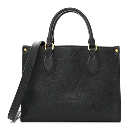Louis Vuitton Empreinte Monogram Giant Onthego PM Black 1 of 10