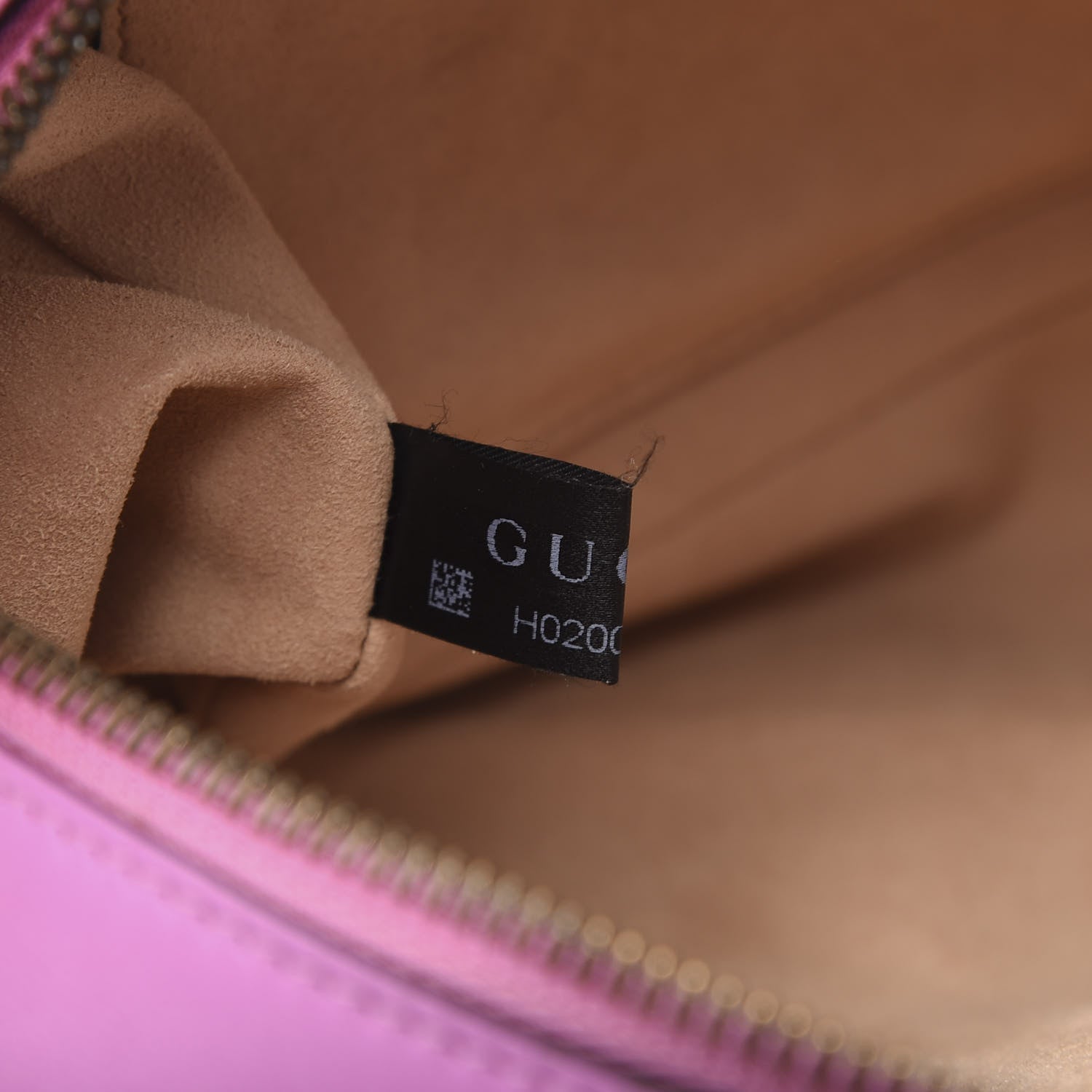 Gucci Calfskin Matelasse Small GG Marmont Chain Shoulder Bag Candy Mousse 9 of 12
