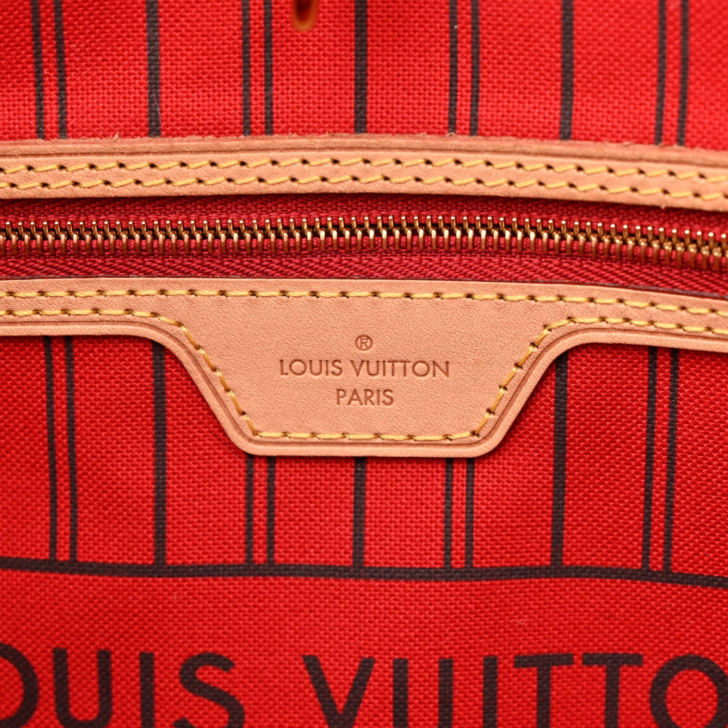 Louis Vuitton Monogram Neo Neverfull MM Cherry 6 of 10