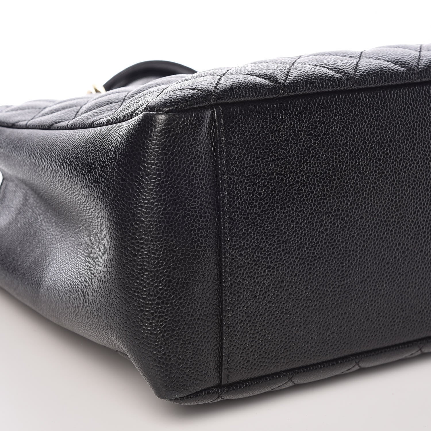 Chanel Caviar Quilted Grand Shopping Tote GST Black 8 of 10