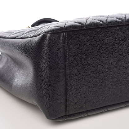 Chanel Caviar Quilted Grand Shopping Tote GST Black 8 of 10