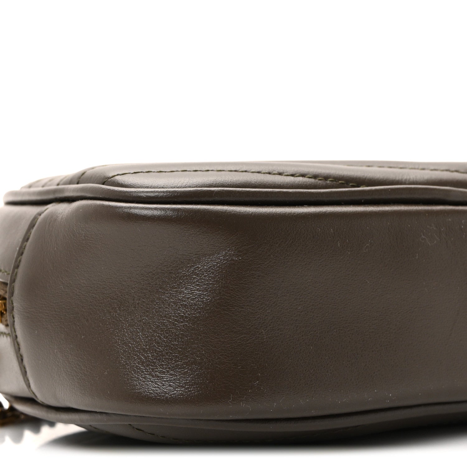 Saint Laurent Calfskin Matelasse Monogram Mini Lou Camera Bag Light Musk 9 of 10