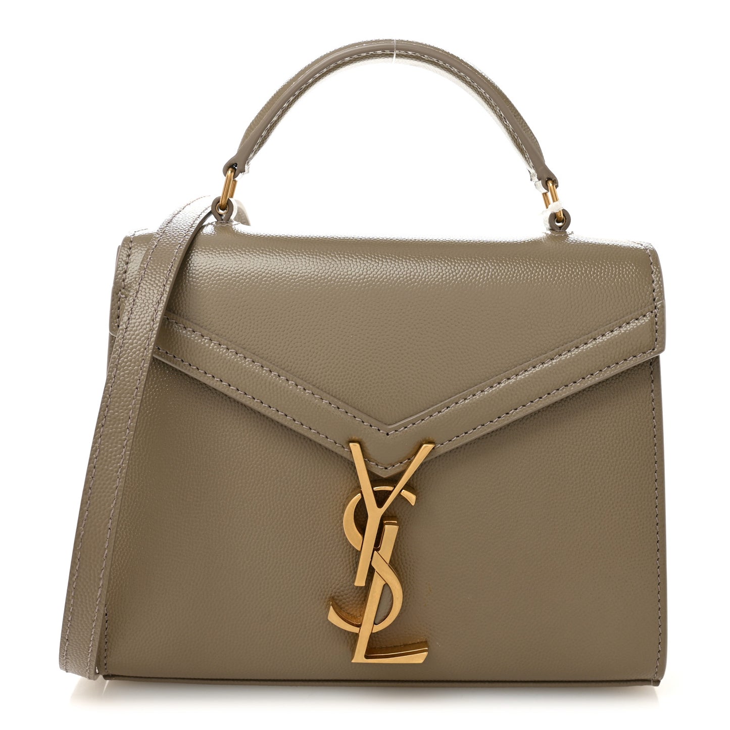 Grain de Poudre Mini Classic Monogram Cassandra Top Handle Greyish Brown