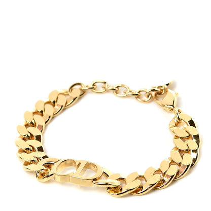 Christian Dior Metal Danseuse Etoile Chain Bracelet Gold 1 of 4