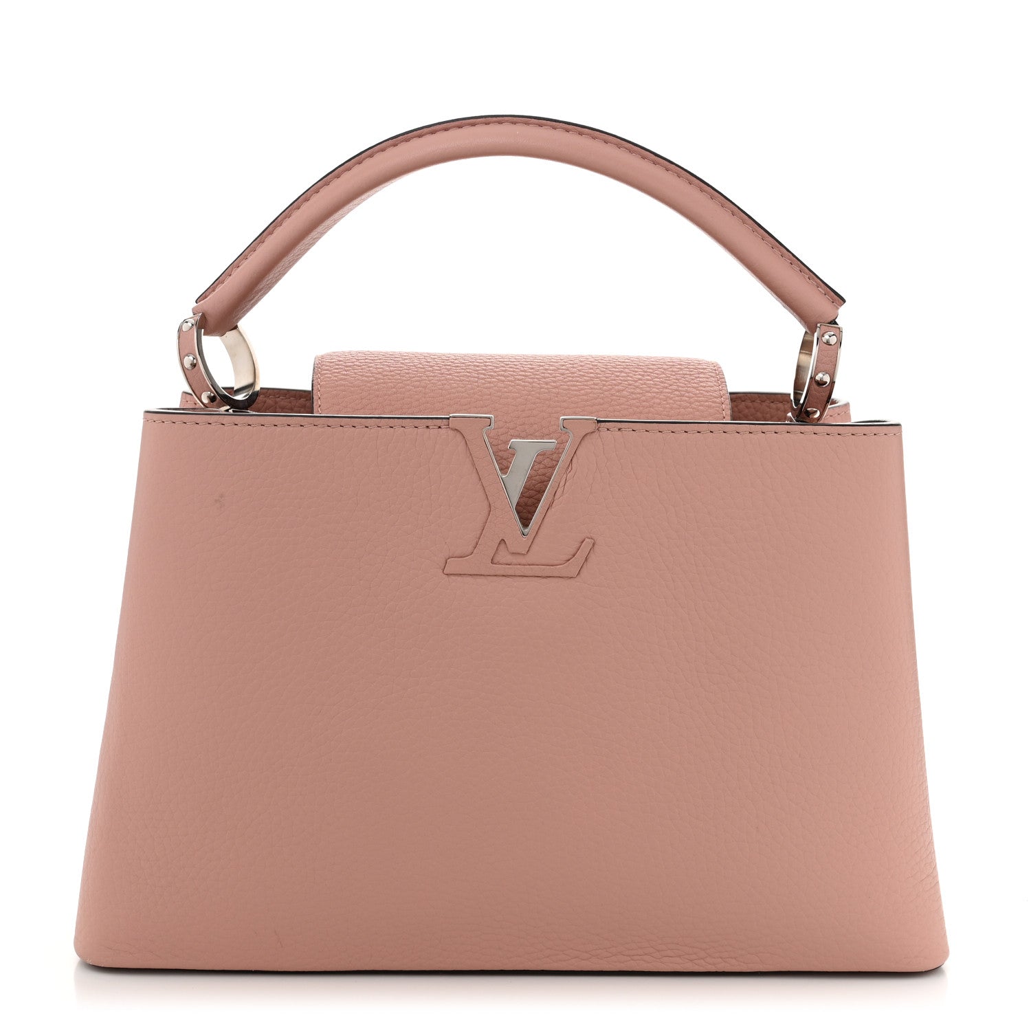 Louis Vuitton Taurillon Capucines PM Magnolia 1 of 13