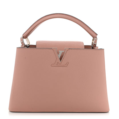 Louis Vuitton Taurillon Capucines PM Magnolia 1 of 13