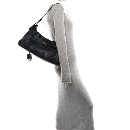 Balenciaga Smooth Calfskin Medium Bel Air Shoulder Bag Black 2 of 10