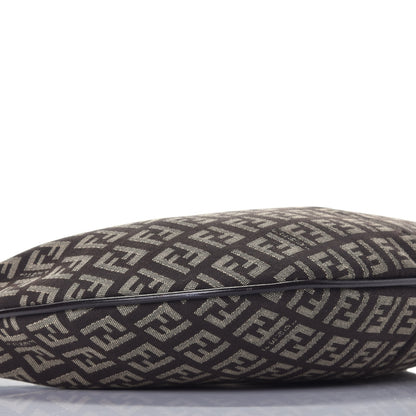 Fendi Zucchino Vitello Hobo Testa di Moro Beige 7 of 8