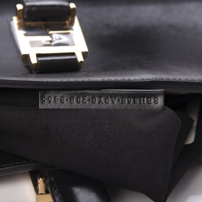 Fendi Vitello Glacier Medium FF Tote Black 10 of 10