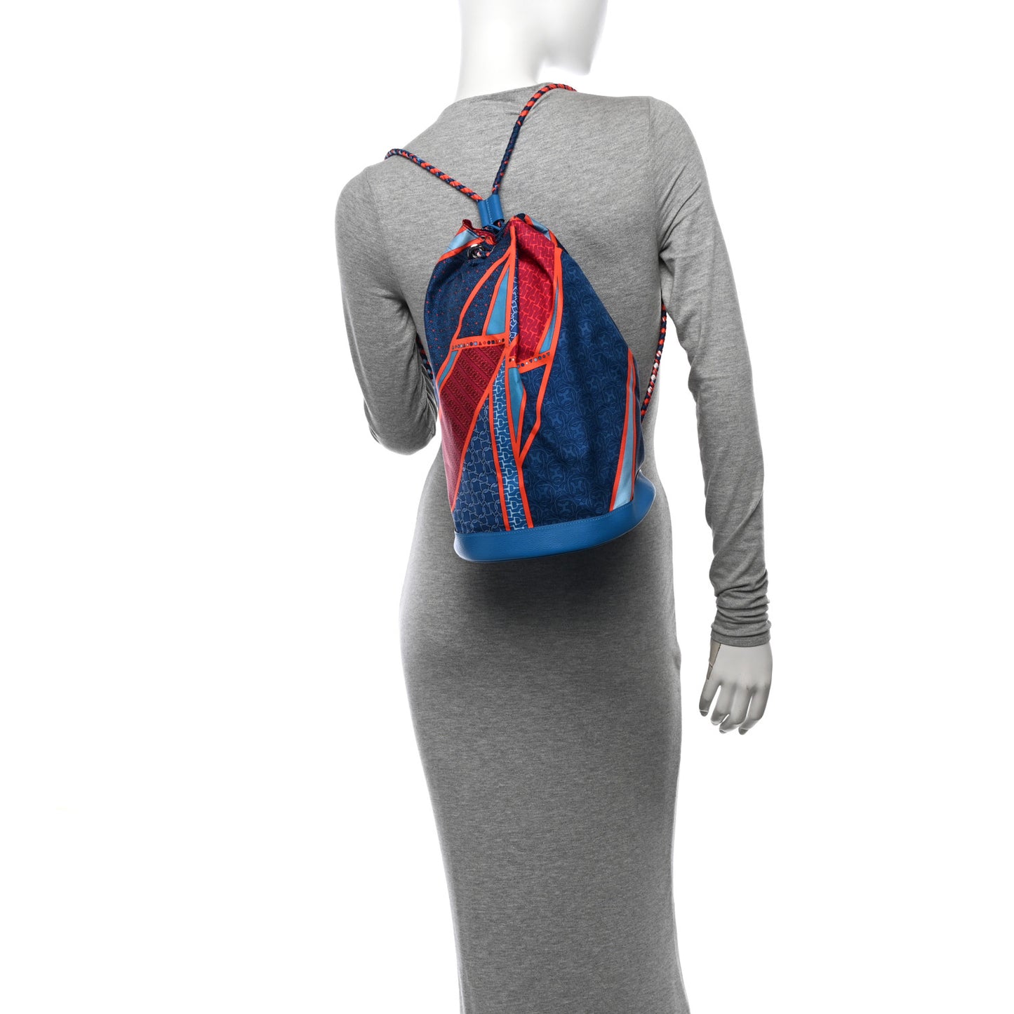 Silk Evercolor Carre en Cravates Soie Cool Bleu Hydra