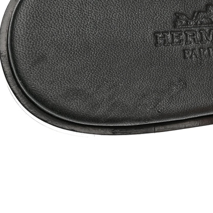 Hermes Calfskin Claire Sandals 36.5 Black 7 of 12