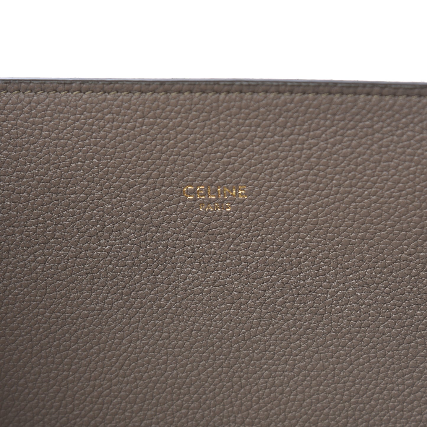 Soft Grained Calfskin Small Belt Cabas Phantom Taupe
