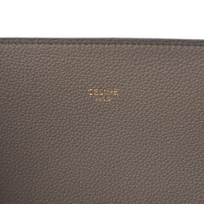 Celine Soft Grained Calfskin Small Belt Cabas Phantom Taupe 6 of 13