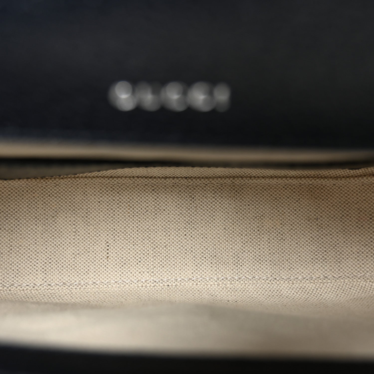 Gucci GG Supreme Monogram Textured Dollar Calfskin Web Mini Horsebit 1955 Shoulder Bag Beige Blue 5 of 10