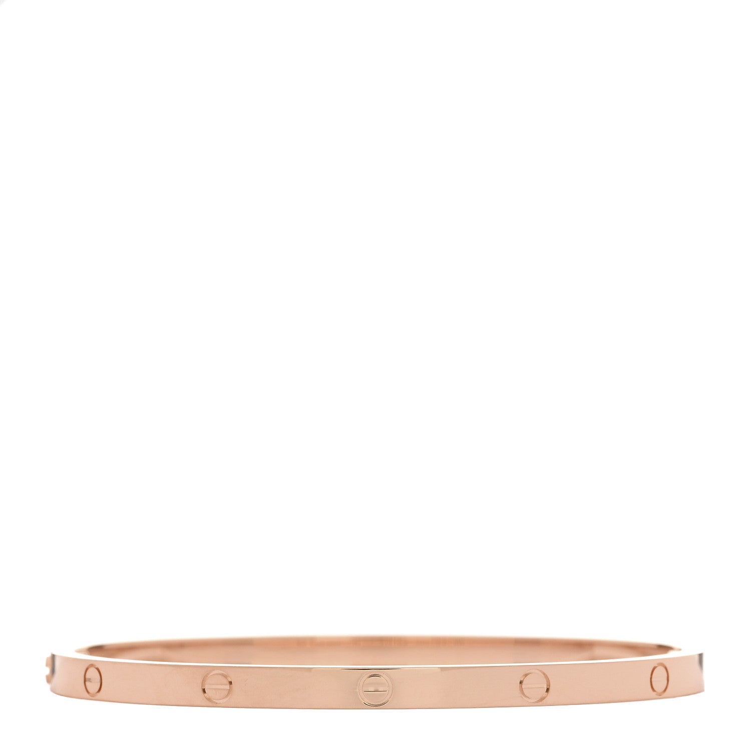 Cartier 18K Pink Gold Small LOVE Bracelet 16 2 of 9