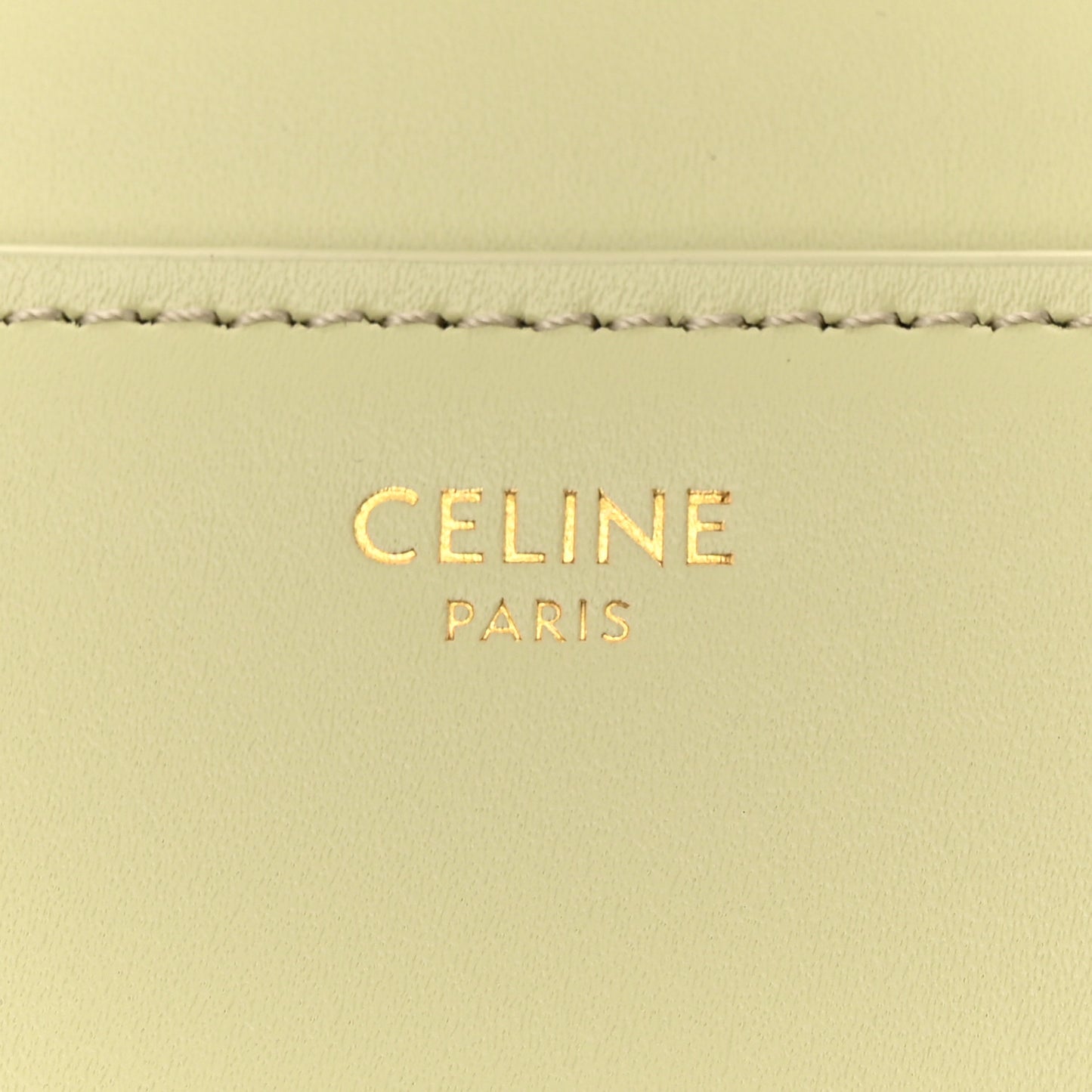 Satinated Calfskin Mini 16 Top Handle Bag Almond Green