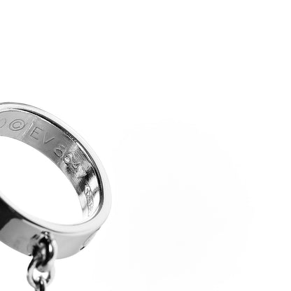 Cartier 18K White Gold Interlocking LOVE Bracelet 6 of 6