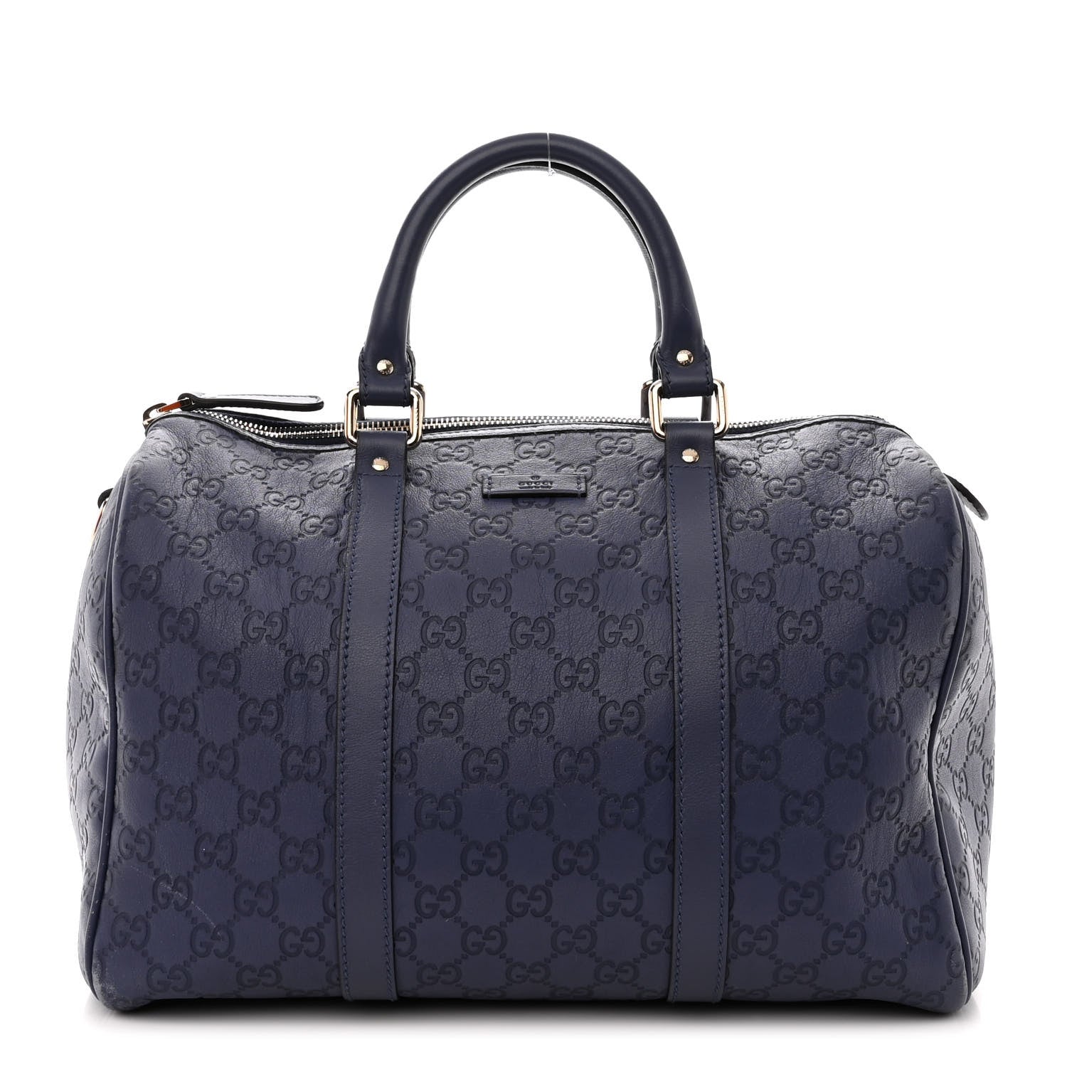 Gucci Guccissima Medium Joy Boston Blue 1 of 13