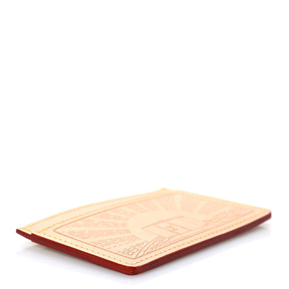 Louis Vuitton Vachetta Earth Trunks Card Holder 4 of 7