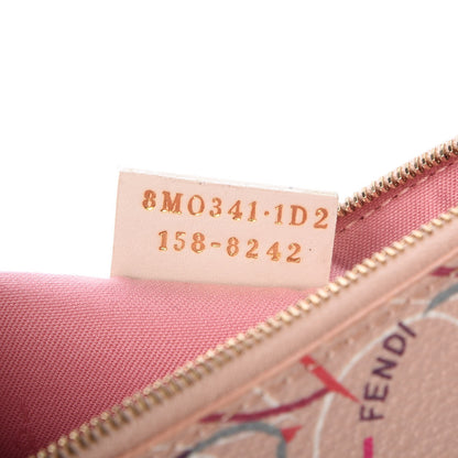 Fendi Vitello Elite QuTweet Zip Pouch Plaster Multicolor 7 of 7