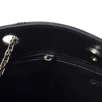Chanel Grained Calfskin Bijoux Chain Shoulder Bag Black 10 of 19