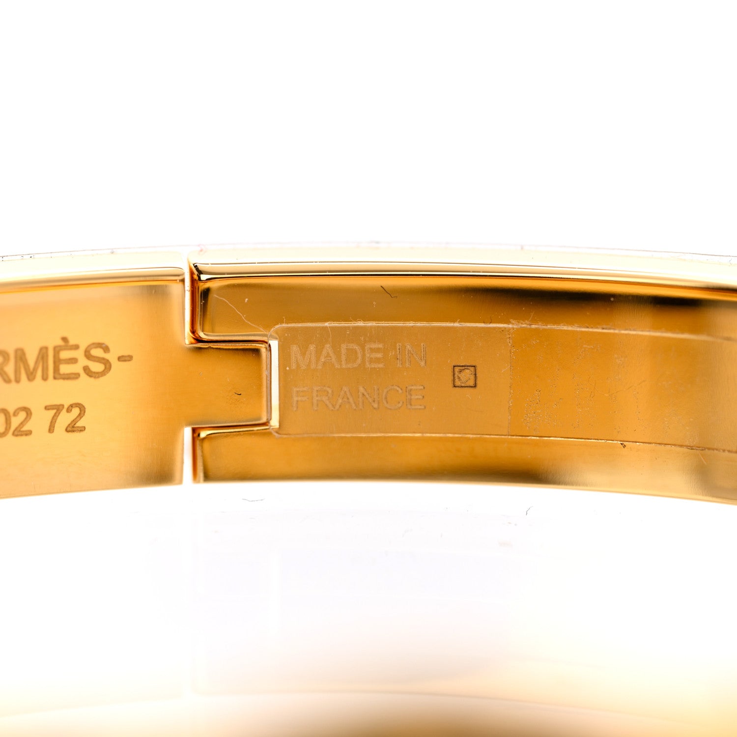 Hermes Enamel Mini Clic Chaine d'Ancre Bracelet PM Black 5 of 7